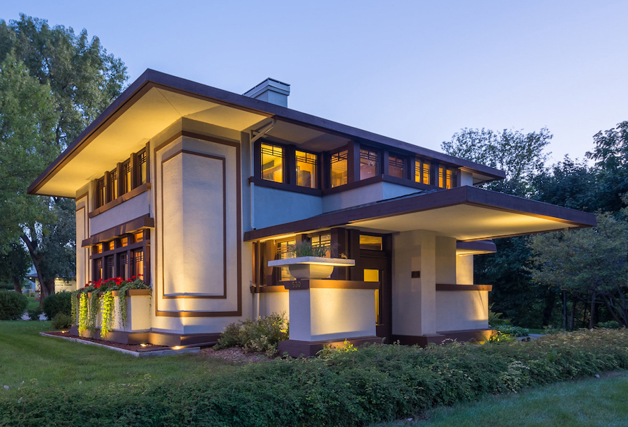 Rock Crest-Rock Glen Historic District home near Iowa's Trolley Trail | Photo courtesy Iowa Tourism Office