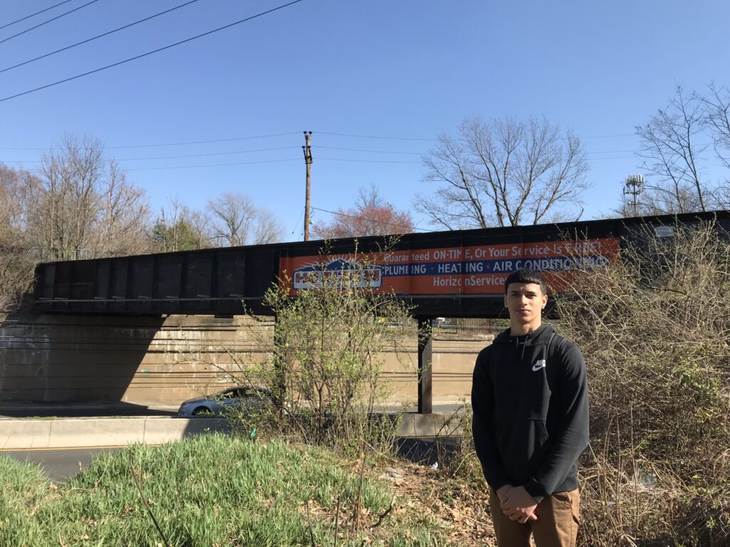 Route 130 Bridge along the Burlington to Camden Trail corridor | Photo by Betsy McBridge