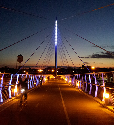 Sabo Bridge | Photo courtesy The Greenway Guy