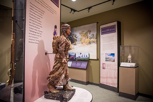 Sacagawea Heritage Trail exhibit | Photo courtesy Washington State Parks and Recreation Commission
