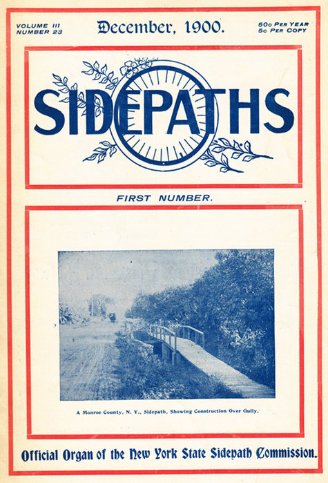Sidepaths magazine cover, December 1900