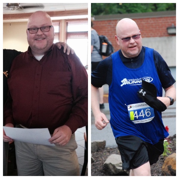 Since he started running, Viars has lost about 65 pounds | Courtesy Vincent Viars