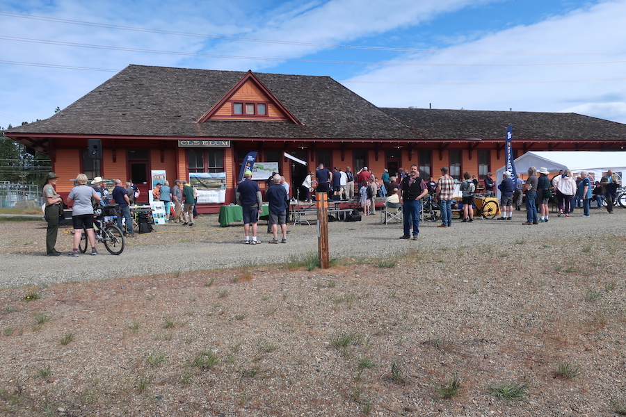 South Cle Elum Depot along the Palouse to Cascades State Park Trail | Photo courtesy RTC