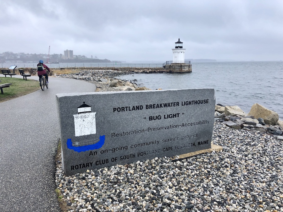 South Portland's Bug Light | Photo by Cindy Barks