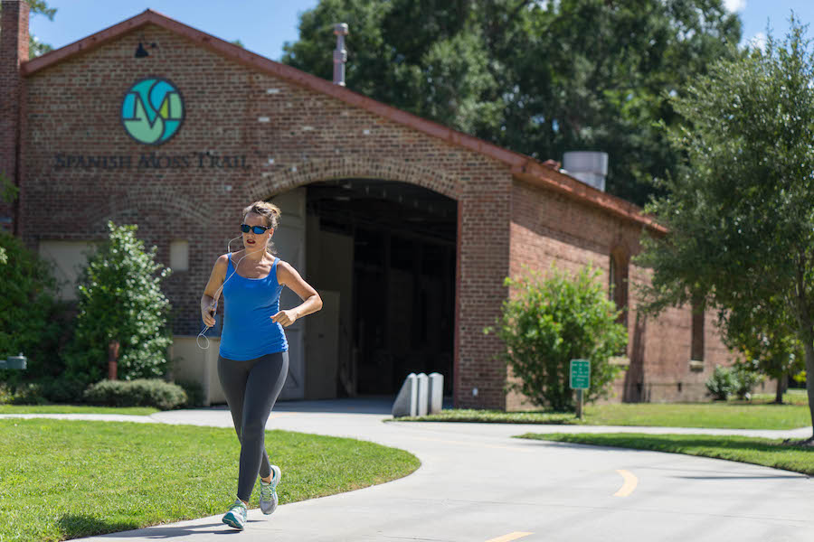 Spanish Moss Trail Train Depot | Photo courtesy of the Friends of the Spanish Moss Trail