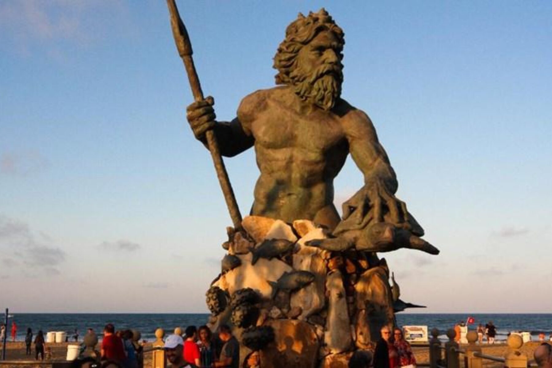 Statue of Neptune along the Virginia Beach Boardwalk | Photo by Scott Stark