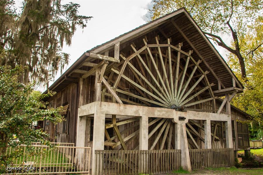 Sugar Mill Restaurant, a replica of an 1830s sugar mill in De Leon Springs State Park | Photo by TrailLink user lzika