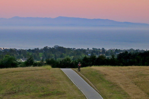 “Sunset, Bike Path at UCSC” from 2012 UCSC Photo Contest | Photo by Woody Carroll