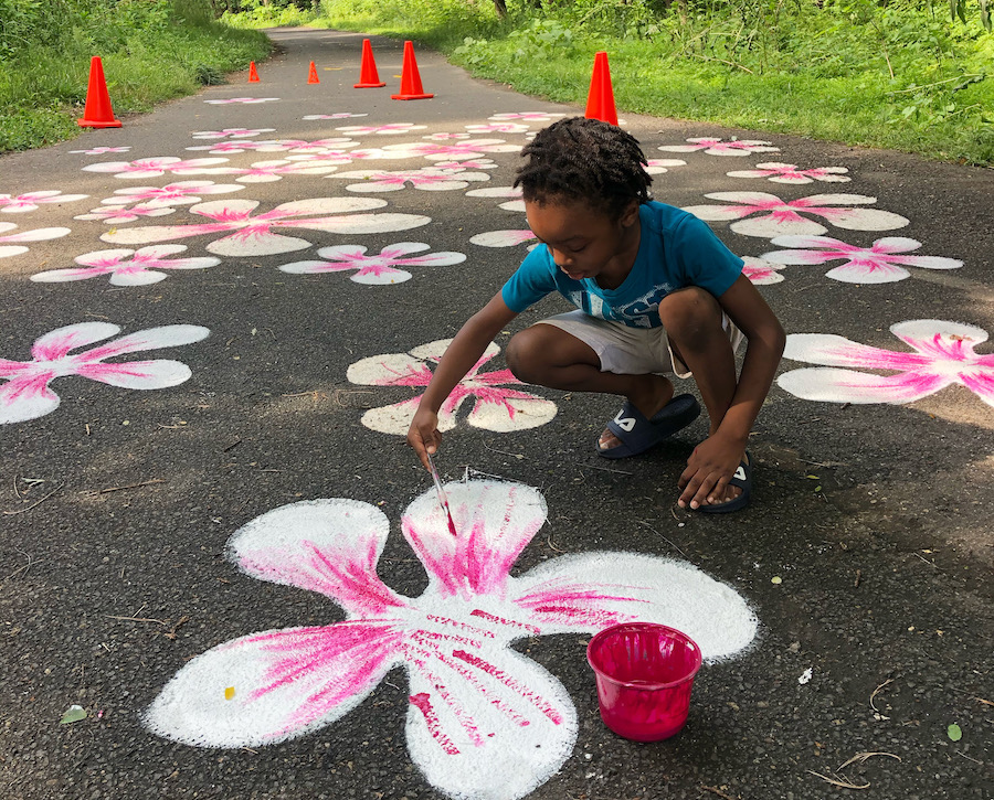 Tacony Creek Trail community artwork | Courtesy Jay Coreano