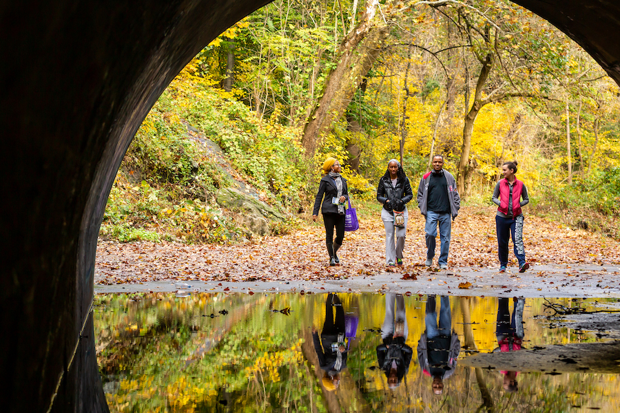 Tacony Creek Trail, part of the Circuit Trails in the Greater Philadelphia and Camden, New Jersey, area | Photo by Thom Carroll
