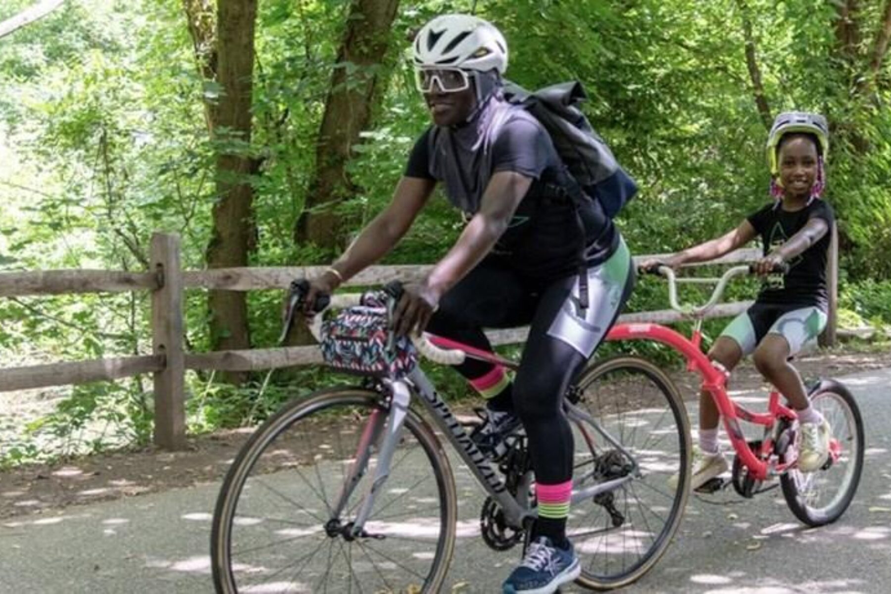 Tandem bike ride | Photo courtesy of Ajoa Abrokwa