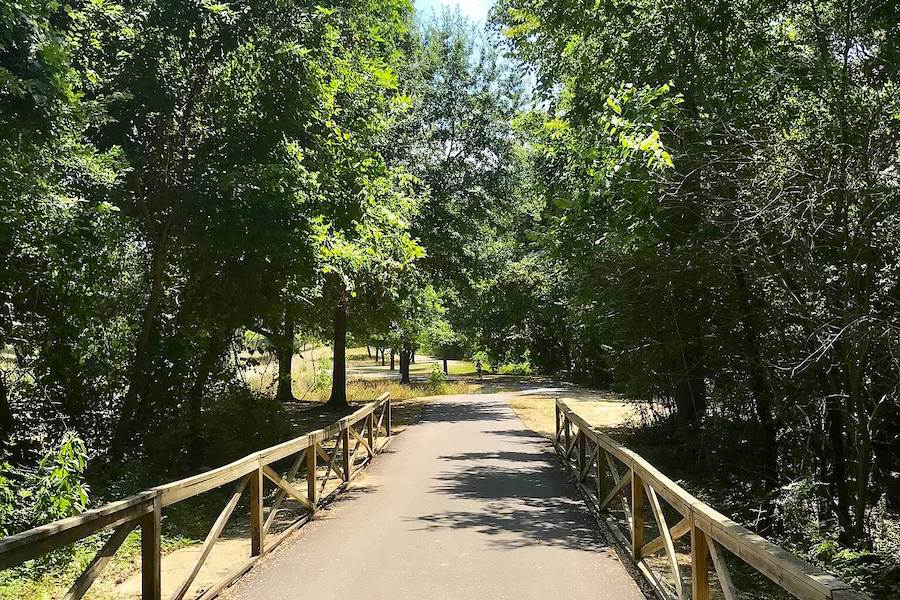 Texas' Terry Hershey Park Hike & Bike Trail | Photo by TrailLink user britte.lowther