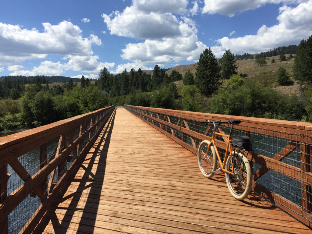 The Curlew Lake Trestle is a highlight of the Ferry County Rail Trail | Photo courtesy Ferry County Rail Trail Partners