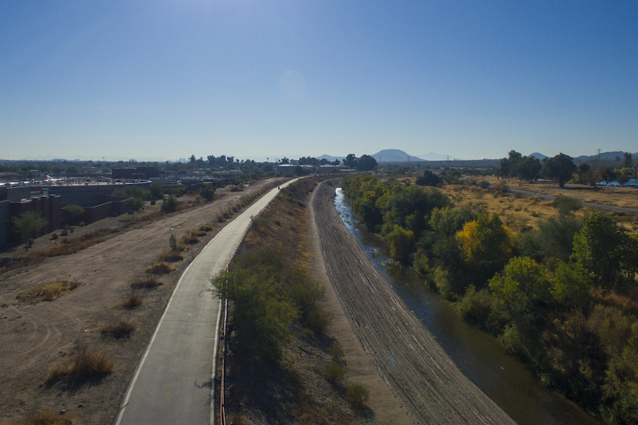 The Loop along the Santa Cruz River | Photo by Randy Metcalf, courtesy Pima County Communications