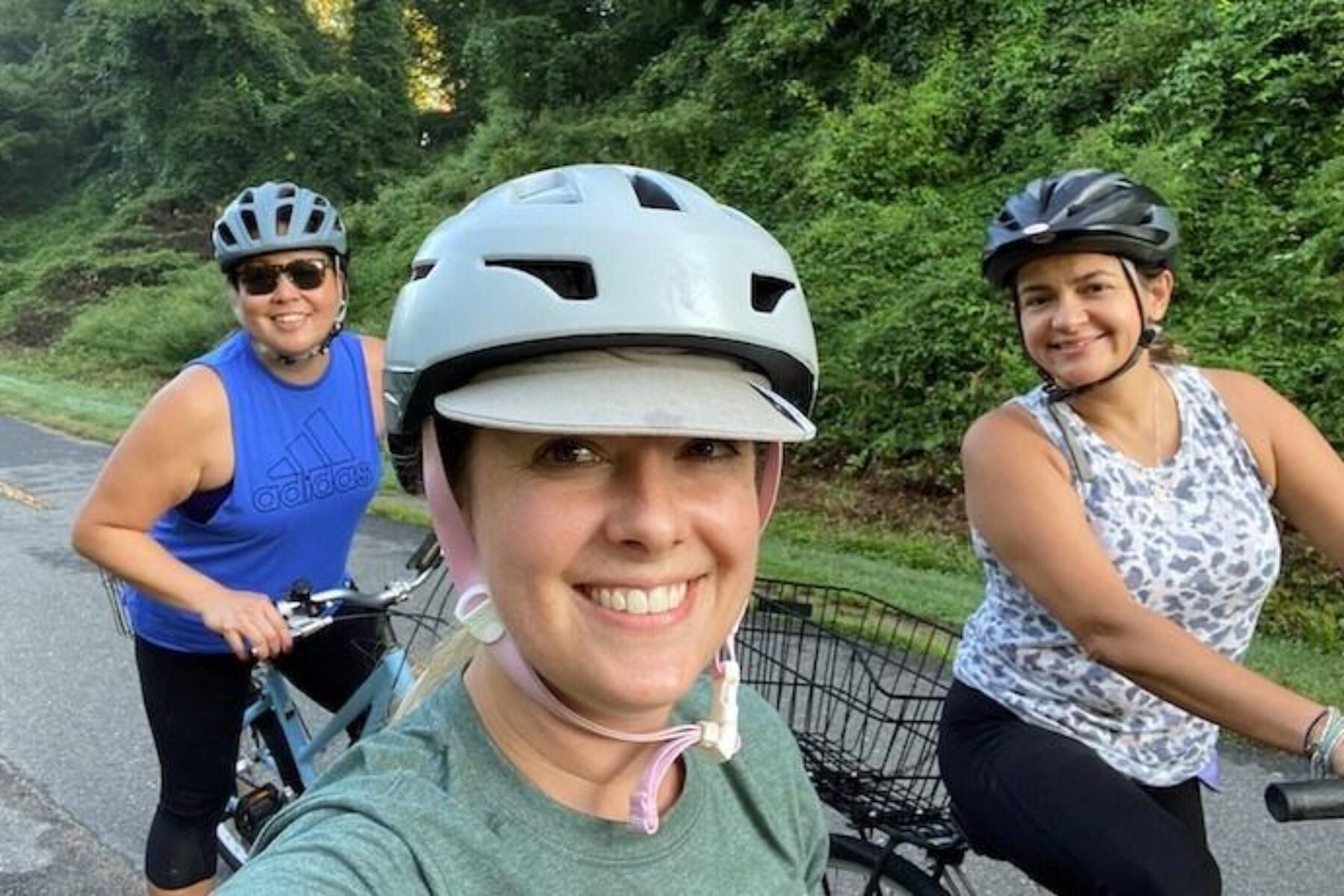 The Mom Squad on the W&OD Trail in Northern Virginia | Courtesy Brandi Horton