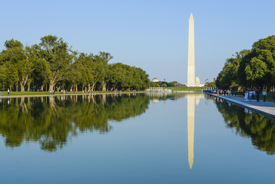 The National Mall in Washington, D.C. | Photo courtesy Rails-to-Trails Conservancy