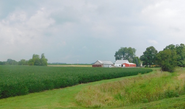 The Nickel Plate Trail offers picturesque views of northern Indiana farmland. | Photo by Cindy Dickerson