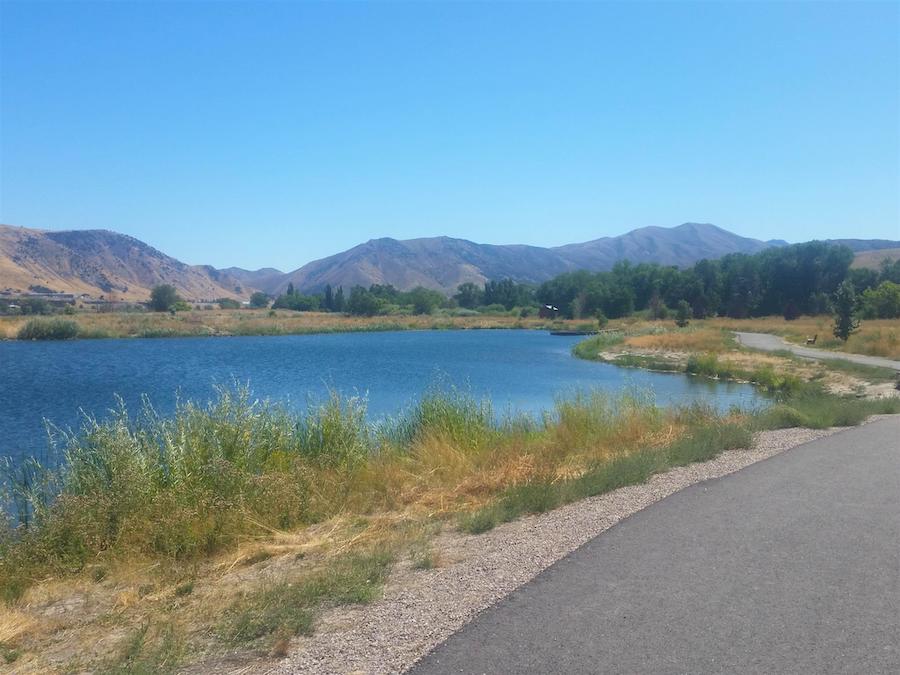 The Portneuf Greenway through the Edson Fichter Nature Area | Photo by TrailLink user adventureskating