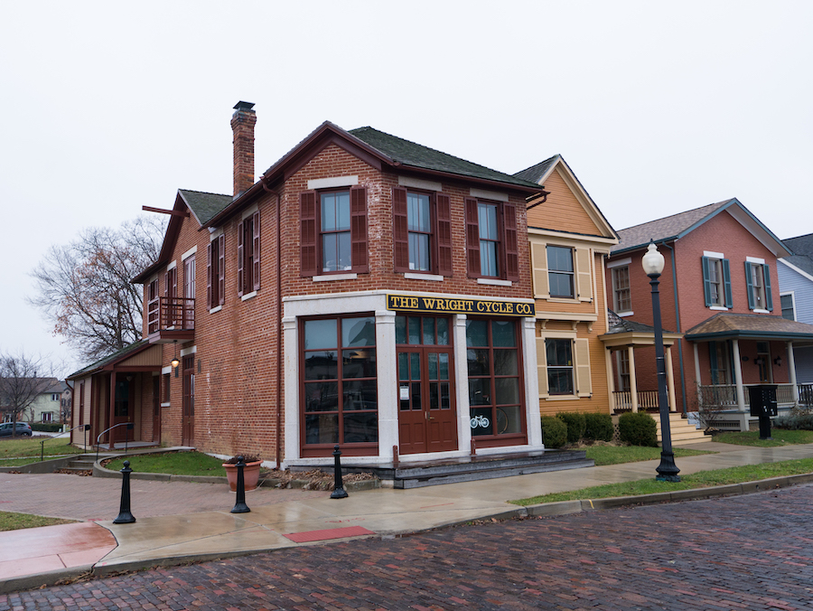 Wright Brothers Bicycle Shop at the Dayton Aviation Heritage National Historical Park