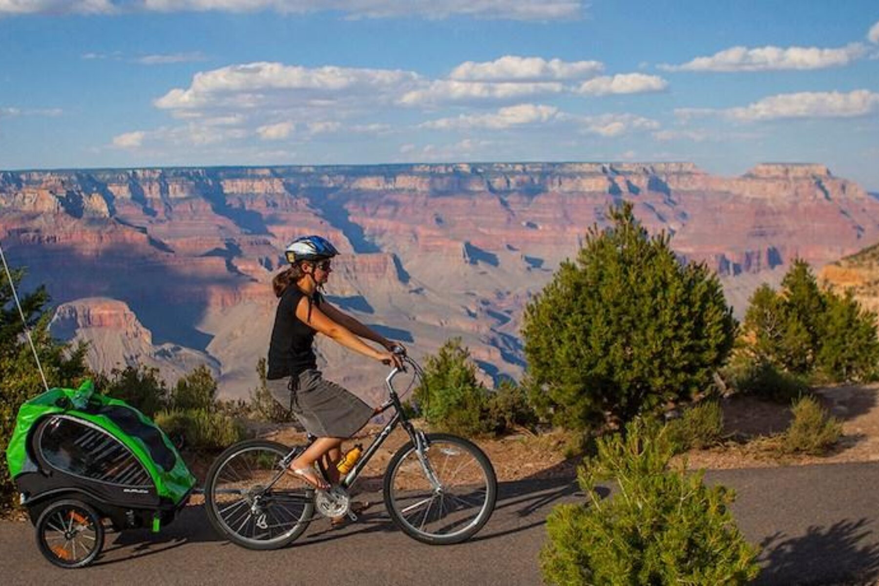 The family-friendly Grand Canyon Greenway Trail | Photo by Sarah Neal, courtesy Bright Angel Bicycles