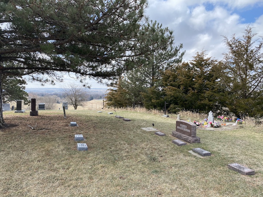 The gravesite of White Buffalo Girl is located just outside of Neligh, Nebraska, in what is now Laurel Hill Cemetery | Courtesy Antelope County Museum, Neligh, NE