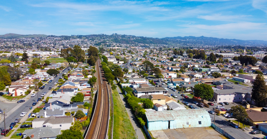 The greenway runs through some of the most underserved neighborhoods in the Bay Area.
