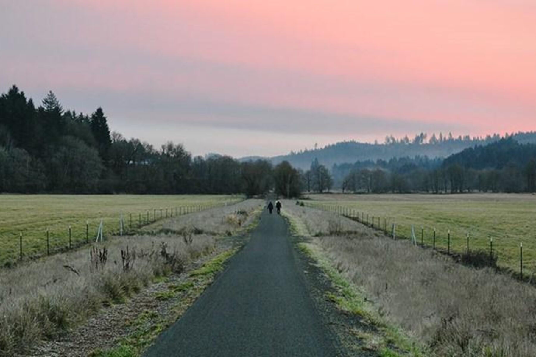 The rural southern end of the rail-trail. | Photo by Kelly R Williams