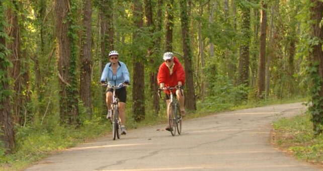 The trail winds through St. Tammany Parish towns and green spaces | Courtesy LouisianaNorthshore.com