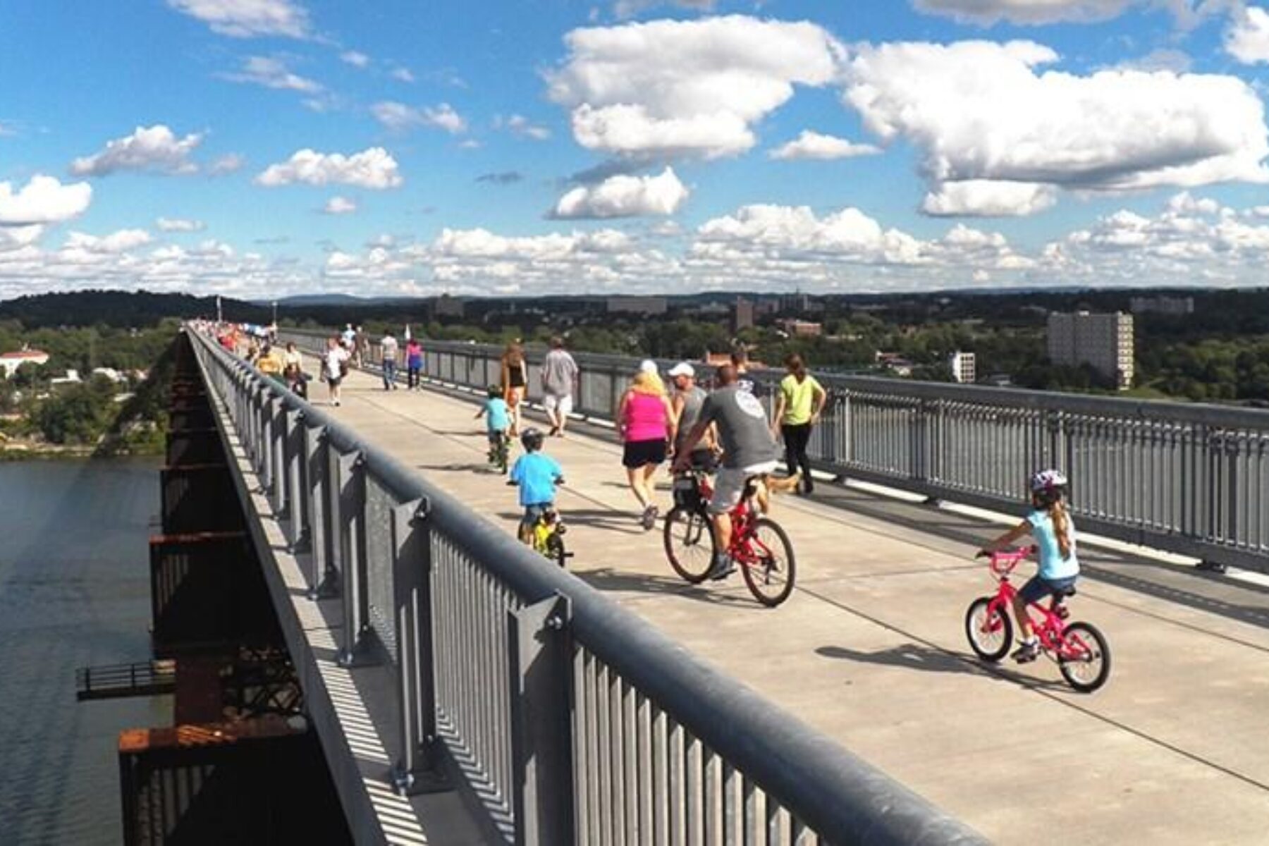 The well-loved Walkway Over the Hudson serves a multitude of users. | Photo by Fred Schaeffer