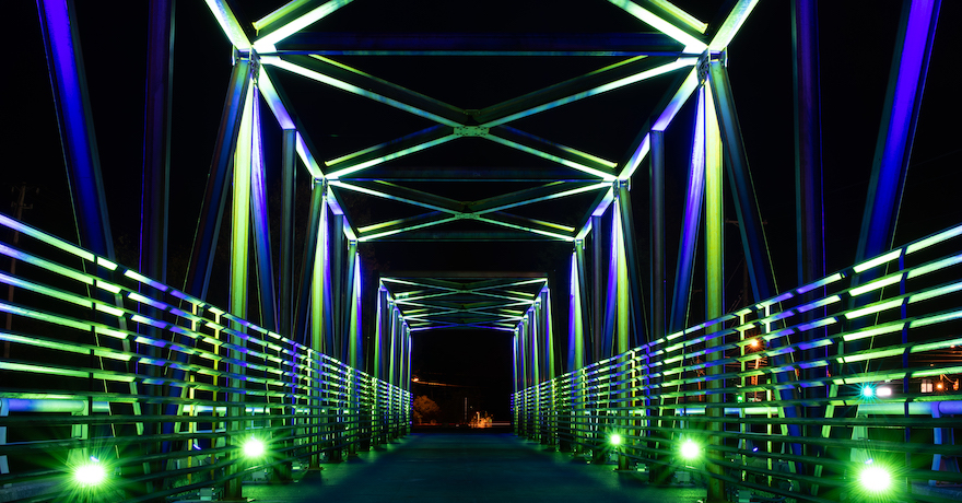 Thermal Belt Rail Trail bridge | Courtesy Jay S. Jackson Photography