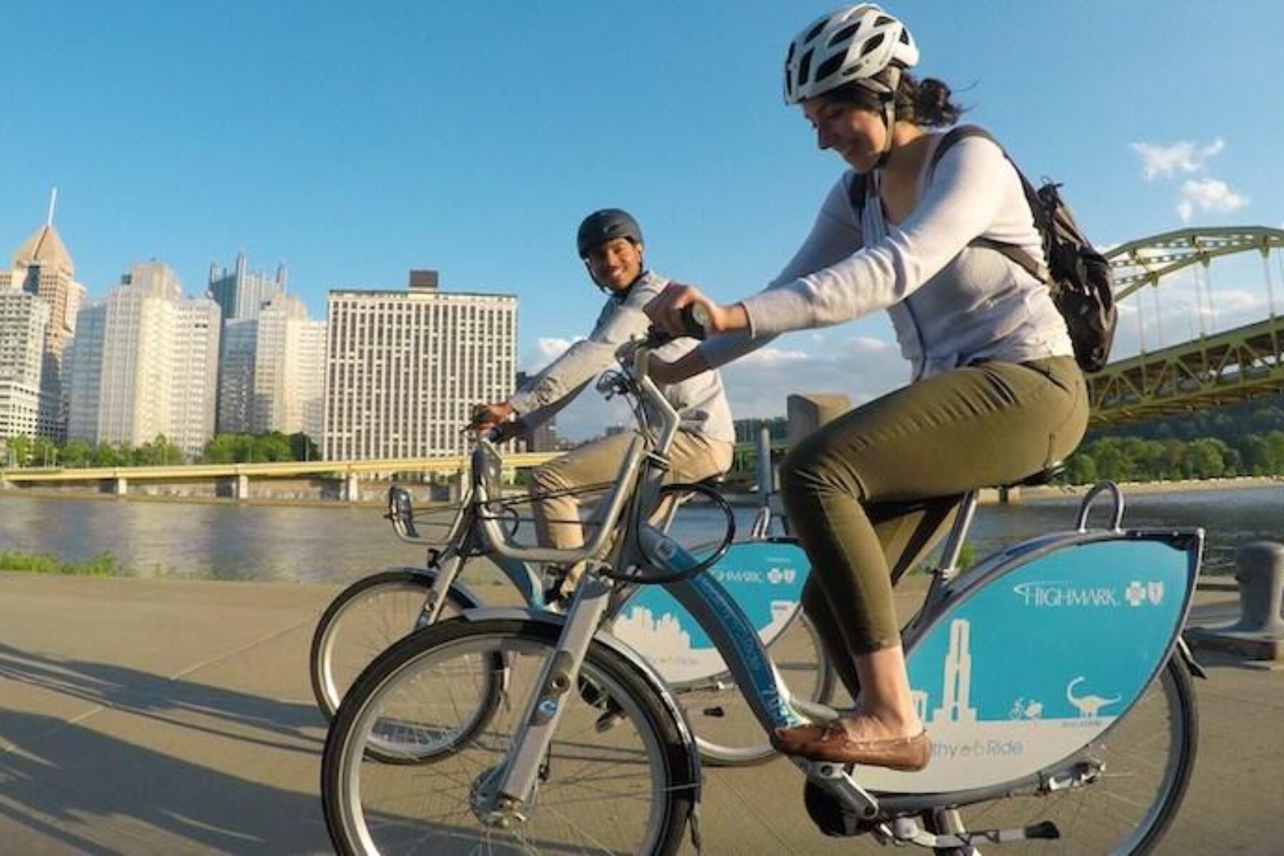 Three Rivers Heritage Trail | Courtesy Healthy Ride, Pittsburgh Bike Share