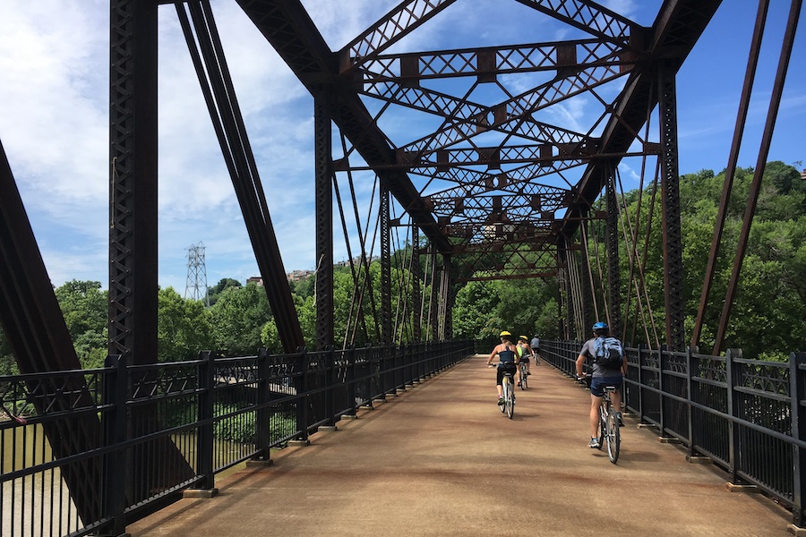 Three Rivers Heritage Trail in Pittsburgh | Photo by Ryan Cree