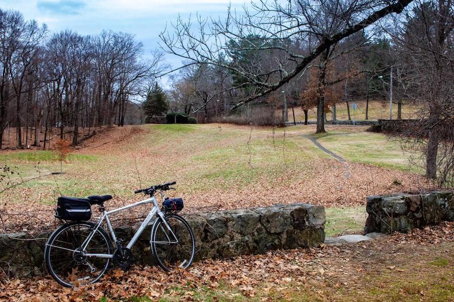 Tower Park along the Minuteman Commuter Bikeway | Photo by TrailLink user goike