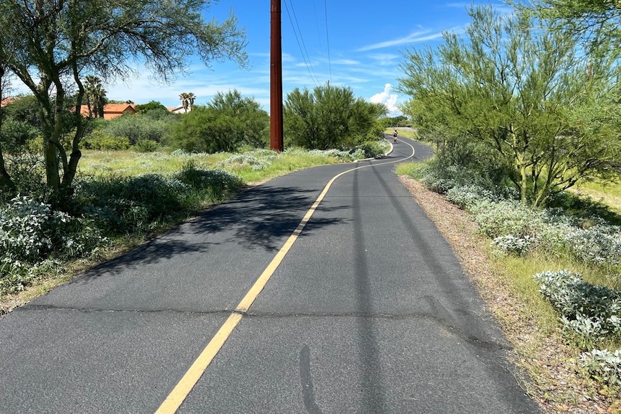 Trail in Arizona's Oro Valley | Photo by Lew Roscoe