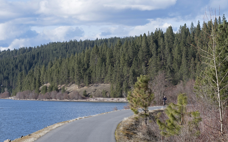 Trail of the Coeur d'Alenes in Idaho | Photo by Lisa James