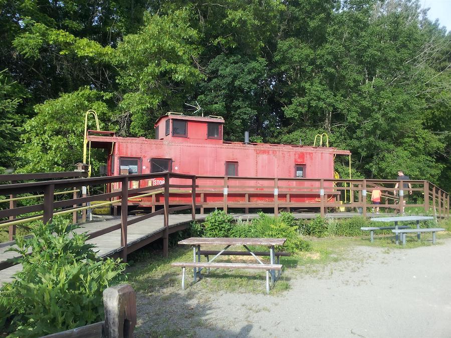 Trailhead in Kalamazoo along Michigan's Kal-Haven Trail | Photo by TrailLink user mj2x2012