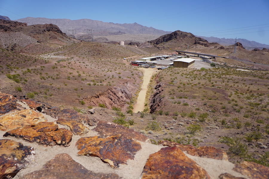 U.S. Bureau of Reclamation facility along the Historic Railroad Trail | Photo by Cindy Barks