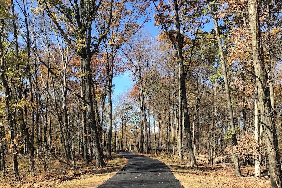 Upper Bucks Rail-Trail in Veterans Park Trail | Courtesy Bucks County Planning Commission