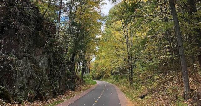 Vermont's Island Line Rail Trail | Photo by Traillink user sluberry