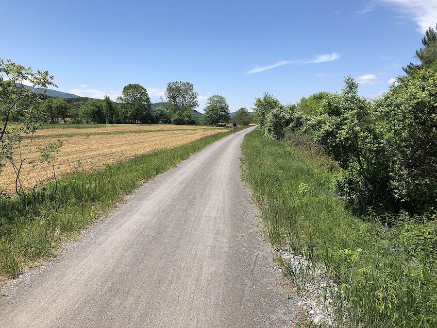 Vermont's Lamoille Valley Rail Trail | Photo by Traillink user mgill7550