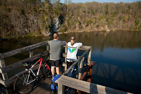 View from the Ivanhoe Trestle | Courtesy Virginia DCR