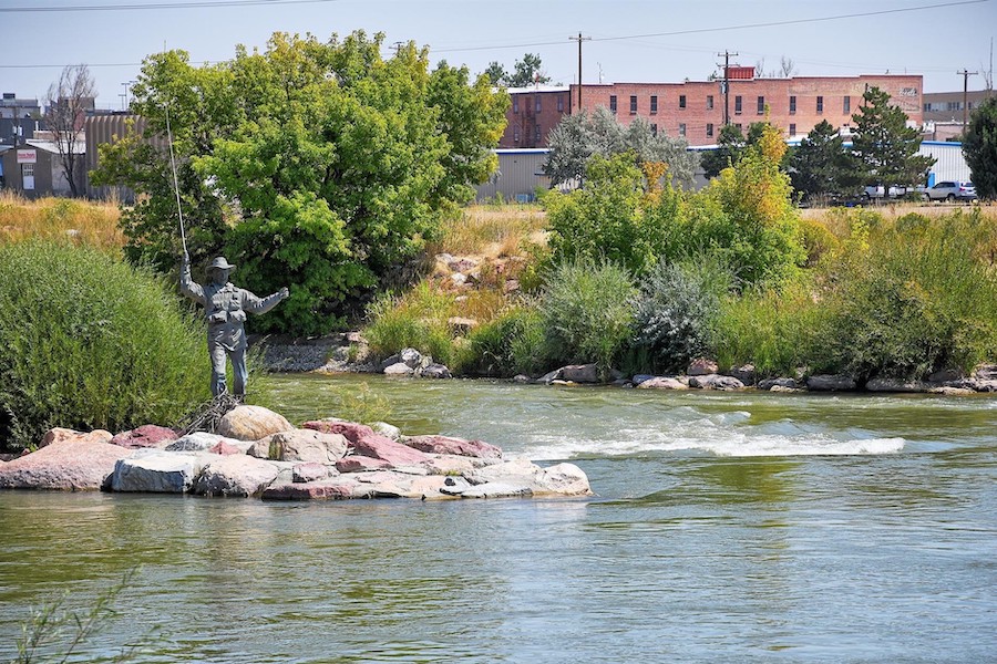 View from the Platte River Trail | Photo by TrailLink user hickok23