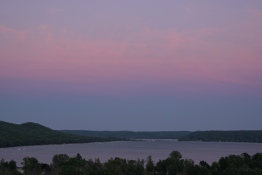 View of Glenn Lake from the top of the Dune Climb | Photo by Robert Annis