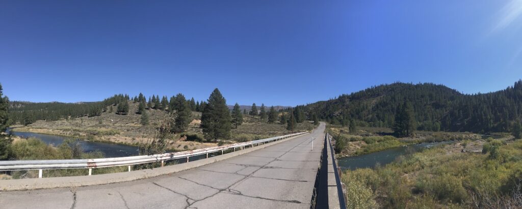 View of the Hirschdale Bridge on the route of the former Lincoln Highway | Photo by Helena Guglielmino