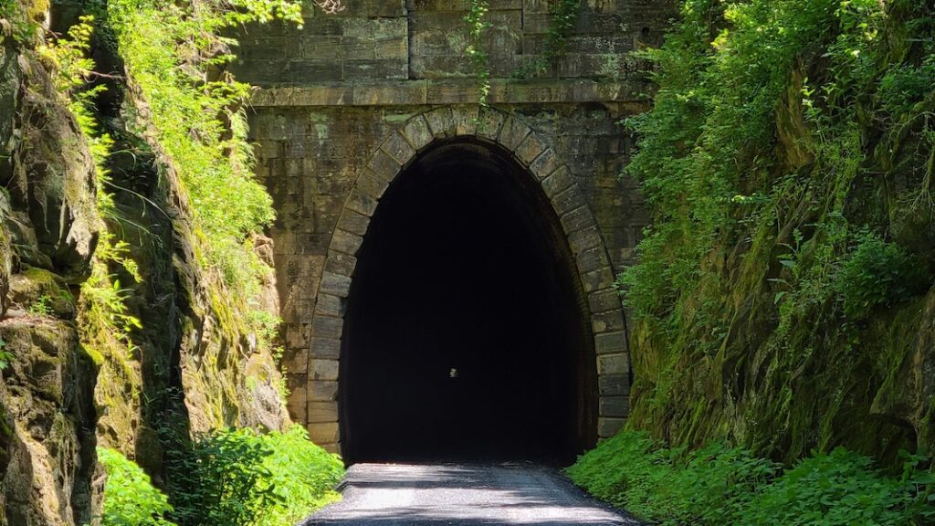 Virginia's Blue Ridge Tunnel | Photo by Jack Looney, courtesy Nelson County Parks and Recreation
