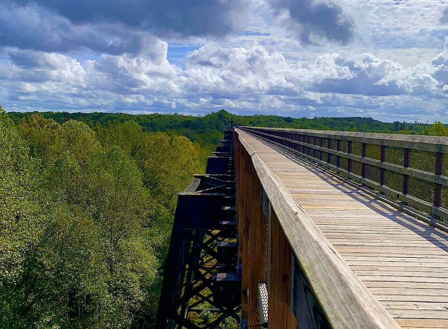 Virginia's High Bridge Trail | Photo by TrailLink user lisa.jarnigan