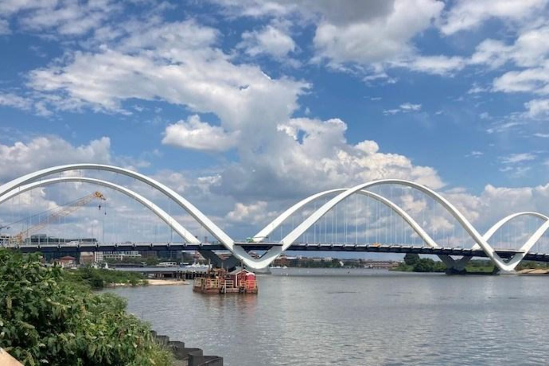 Washington, D.C.'s Frederick Douglass Memorial Bridge | Photo by James Heilig