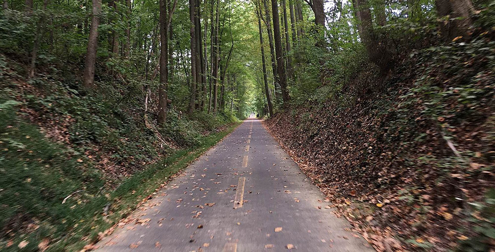 Washington and Old Dominion Railroad Regional Park (W&OD) trail | Courtesy TrailLink
