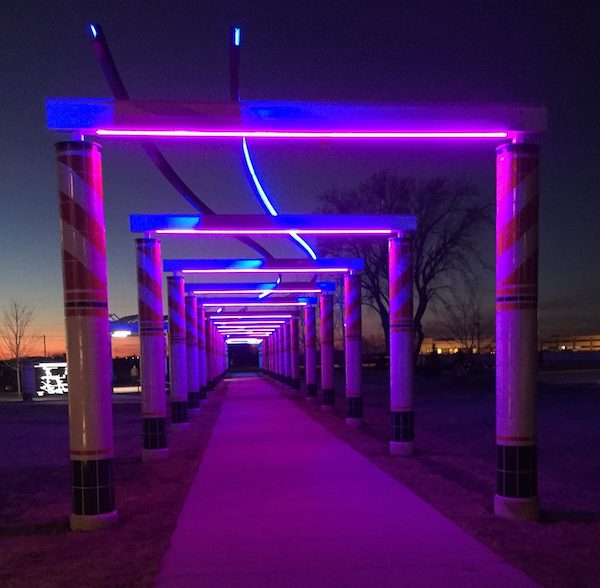 Waukee's trailhead along the Raccoon River Valley Trail | Courtesy Raccoon River Valley Trail Association