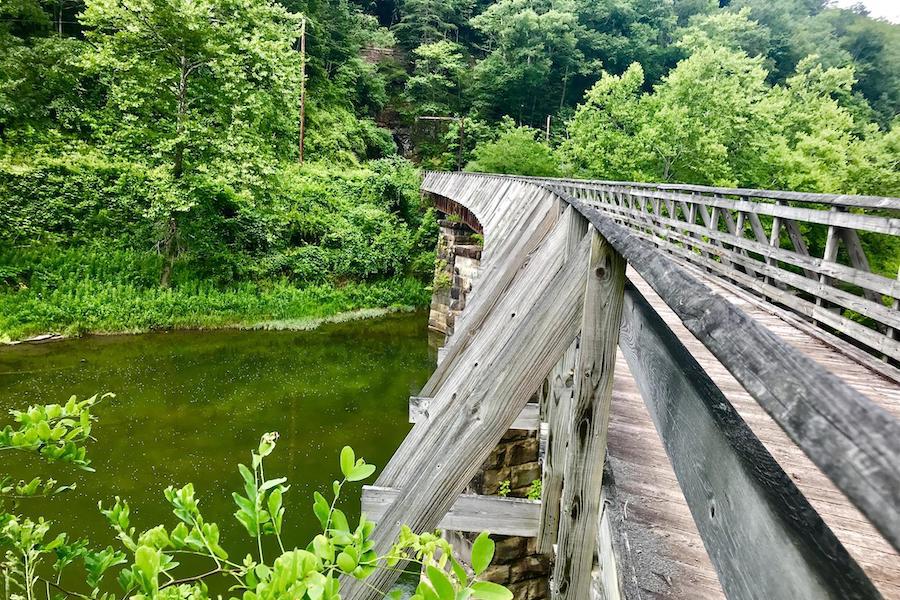 West Virginia's Greenbrier River Trail | Photo by TrailLink user Lisa Jarnigan